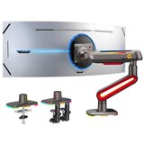 NORTH BAYOU L60 Gaming stoni nosač za monitor mat crni | ePonuda.com