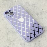Teracell torbica Diamond Heart za iPhone 14 Plus 6.7 ljubičasta