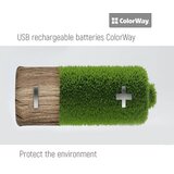 COLORWAY Punjive Baterije AA USB 1200 mAh 1.5V (2 komada) | shoptok.hr