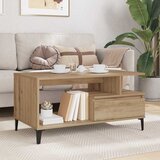  Kava Stol Umjetnički hrast 90 x 49 x 45 cm Konstruirano drvo | shoptok.hr
