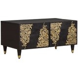 Kava Stol Crna 80 x 50 x 40 cm Čvrsto drvo manga | Eponuda.com