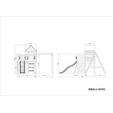 Fungoo Set BIBALU - drveno dječje igralište | shoptok.hr