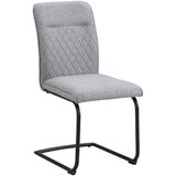 Hom`in stol, kovina, tekstil črna, svetlo siva | Shoptok.si