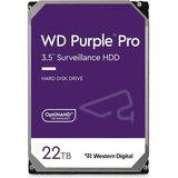 Western Digital PURPLE PRO 22TB 3,5" SATA3 512MB 7200rpm WD221PURP trdi disk | Shoptok.si