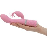 Pillow Talk Kinky - polnilni vibrator za točko G z dvema morotoma (roza) | Shoptok.si