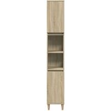  3-dijelni set kupaonskog namještaja boja hrasta sonome drveni | shoptok.hr