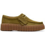 Clarks Čevlji Derby Torhill Bee Zelena Cene