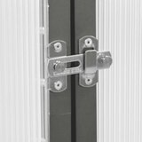  Rastlinjak z okvirjem antracit 445x169x195 cm aluminij | Shoptok.si
