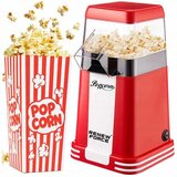 Dexxer aparat za kokice na vroči zrak pokovko 1200W rdeč POP-MA5 | Shoptok.si