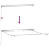  Povlačivi tende Pijesak 2,5 x 2 m Poliester i aluminij | shoptok.hr