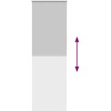 vidaXL Rolo zatemnjena svetlo siva 75x210 cm tkanina širina 70,7 cm | Shoptok.si