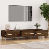 TV omarica rjavi hrast 150x34,5x30 cm konstruiran les, (20731092) | Shoptok.si