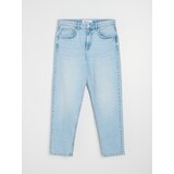 Sinsay Pamučne mom fit comfort traperice s ispranim efektom | shoptok.hr