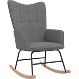  Gugalni stol temno sivo blago | Shoptok.si
