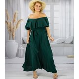 Pri Airy maxi dress with ruffles and waist tie STELLA | shoptok.hr