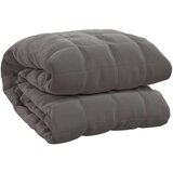  Obtežena odeja siva 200x200 cm 9 kg blago, (20823604) | Shoptok.si