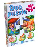 Mađarski proizvođač DUO Sestavljanka z živalmi s kmetije - D-Toys Cene