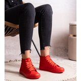 Gemre Red high-top sneakers Rafife | shoptok.hr