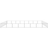 Kavez za pse srebrni 56 m² čelični | shoptok.hr