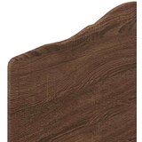  Uzglavlje s uzglavljem Smeđi hrast 90 cm Konstruirano drvo | shoptok.hr