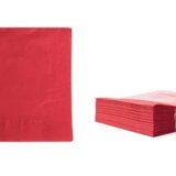  2ply salveta – crvena boja – (38x38cm) – 50/1 Cijene