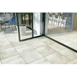 Cersanit Terasna ploščica Beton White (59,3 x 59,3 x 2 cm, Bela, Mat) | Shoptok.si