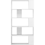 Ormarić za knjige / sobna pregrada sjajni bijeli 80x24x159 cm | Eponuda.com