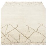 Asiatic Carpets Kremno bela pralna ročno tkana volnena preproga 160x230 cm Azera Crosshatch – | Shoptok.si