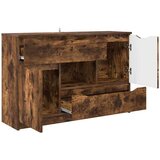  Strani šal Dimljeni oreh 100 x 30 x 65,6 Konstruiran les, (5000092495) | Shoptok.si