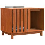  Pasja hiša Voskast rjav 100 x 70 x 70 cm Masivno borovo les, (5000123072) | Shoptok.si