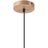 Viseći luster na sajli HARMONY 1xE27/15W/230V prečnik 20 cm bela/hrast | Eponuda.com