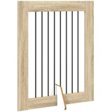  Vrata za pse s postoljem 2 pcs Hrast sonoma 80 x 100 cm | shoptok.hr
