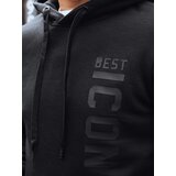 DStreet Crna majica s kapuljačom | shoptok.hr