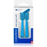 Kids Travel refill nadomestne glave za zobno ščetko Blue 2 kos