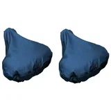 2-paketna nepremočljiva prevleka za sedež z vrvico / dežna prevleka za kolesarski sedež Blue, (21276497)