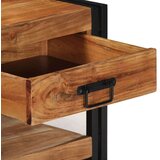 vidaXL Stol za kavu 90x50x38 cm puno drvo bagrem | shoptok.hr