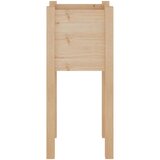 vidaXL vrtno cvetlično korito 31x31x70 cm trdna borovina | Shoptok.si
