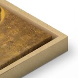  Slika - Gustav Klimt – Kiss 80x80 U prirodnom drvenom okviru | shoptok.hr