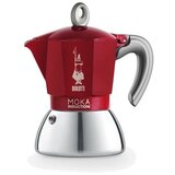 Bialetti Moka Induktion rdeča - 4 skodelice | Shoptok.si