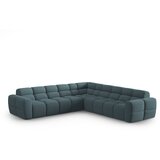 Micadoni Home Modra kotna sedežna garnitura Lisa – | Shoptok.si
