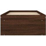  Za krevet smeđi hrast 75 x 190 cm mali za jednu osobu | shoptok.hr