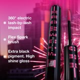 Maybelline Lash Sensational Electro Black maskara za podaljšanje, privihanje in volumen trepalnic ekstra črna 10 ml | Shoptok.si