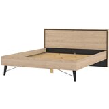 Tvilum Zakonska postelja v hrastovem dekorju z letvenim dnom 160x200 cm v naravni barvi Ry – | Shoptok.si