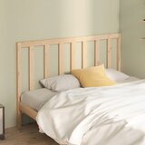 Maison Chic posteljno vzglavje - vzglavna omarica - nočna omarica 146x4x100 cm trdna borovina, (21704597) | Shoptok.si