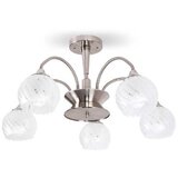  Luster Nora E27 5X40W 1206-5 Bijeli Nikl Cijene