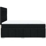  Krevet s oprugama i madracem crni 140 x 190 cm od tkanine | shoptok.hr