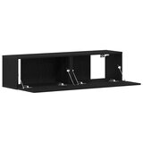 TV ormarić crni hrast 120x30x30,5 cm konstruirano drvo | Eponuda.ba