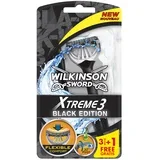 Xtreme 3 Black Edition britvica za jednokratnu uporabu za muškarce 4 kom