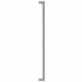  Ručke za ormarić 10 kom srebrne 480 mm od nehrđajućeg čelika | shoptok.hr