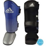 PrideShop Kickboks ščitniki za golen in nart Adidas - WAKO 300 - Modra/srebrna , Small | Shoptok.si